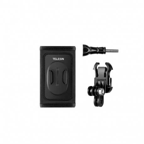 Telesin backpack strap mount with J-hook mount for GoPro/Osmo Action (GP-BPM-003)