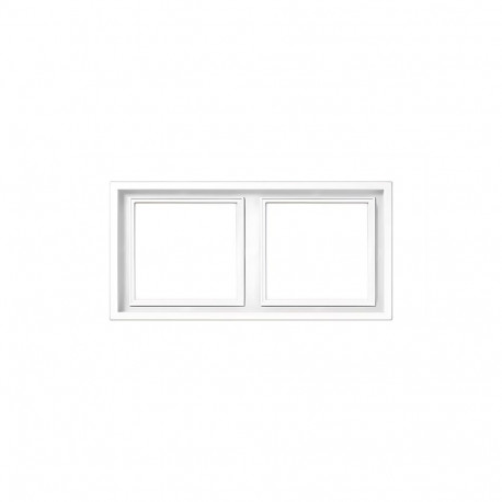 FRAME K14-445-02.M/WM 2PL MODERN WHITE