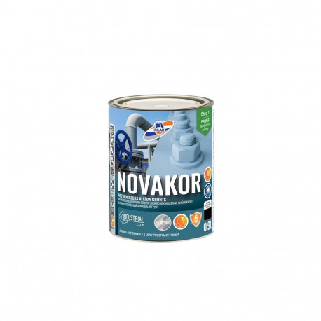 NOVAKOR ALKYD PRIMER BLACK 0.9L