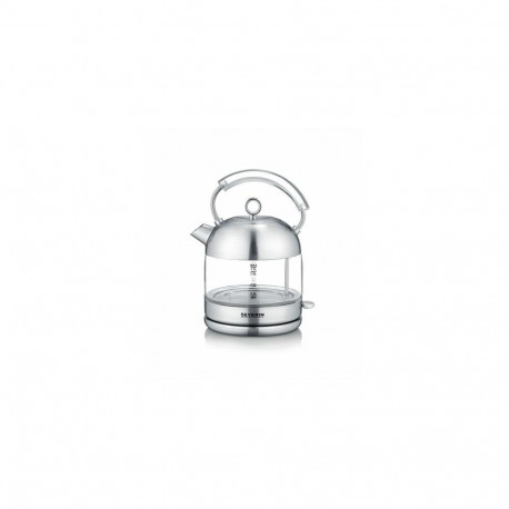 Severin WK 3459 electric kettle 1.7 L 2400 W Stainless steel