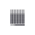 M-Cab Basic cable tie Black 10 pc(s)