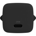 Belkin BOOST Charge 25W USB-C juhtmega laadija PD/PPS 1 m must WCA012kq1MBK-B6