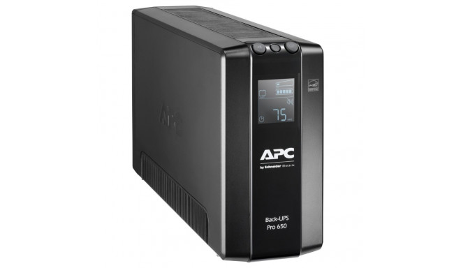APC Back UPS Pro BR 650VA, 6 pistikupesa, AVR, LCD-liides