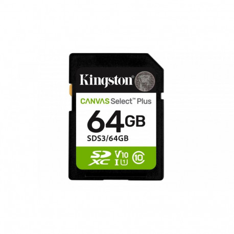 Memory card SD 64GB Canvas Select Plus Gen3 100MB/s