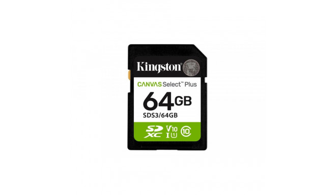 Memory card SD 64GB Canvas Select Plus Gen3 100MB/s