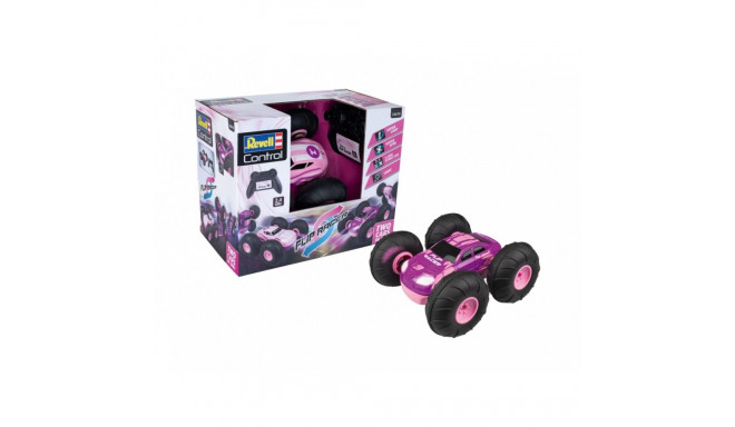 RC Stunt Car Flip Racer - pink