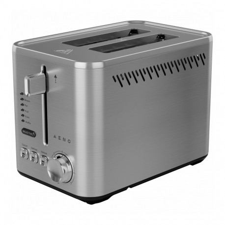 AENO TS3 Electric Toaster, Mechanical Control, Stainless Steel, 7 Levels