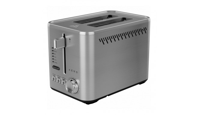 AENO TS3 Electric Toaster, Mechanical Control, Stainless Steel, 7 Levels