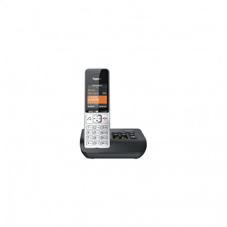 Gigaset Comfort 500A silber-schwarz
