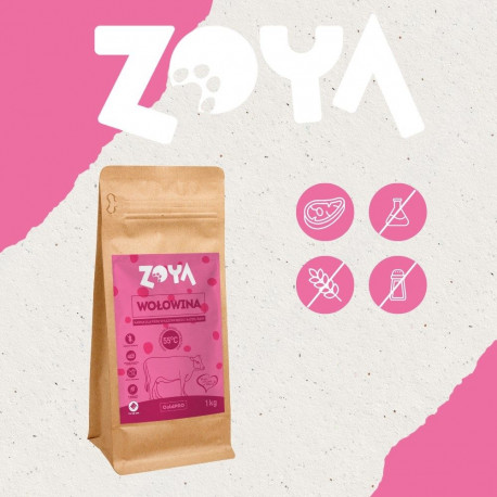 ZOYA kuiv koeratoit ColdPRO Beef 1kg