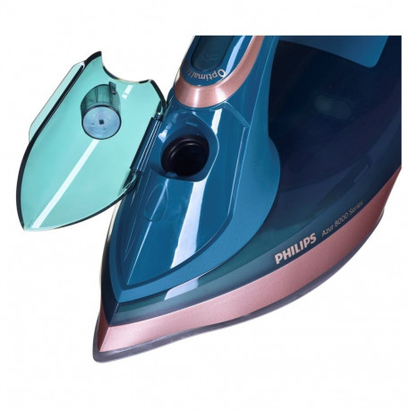 Philips triikraud 1000 series DST8030/70 auruga SteamGlide Elite triikimisplaat 3000W, roheline