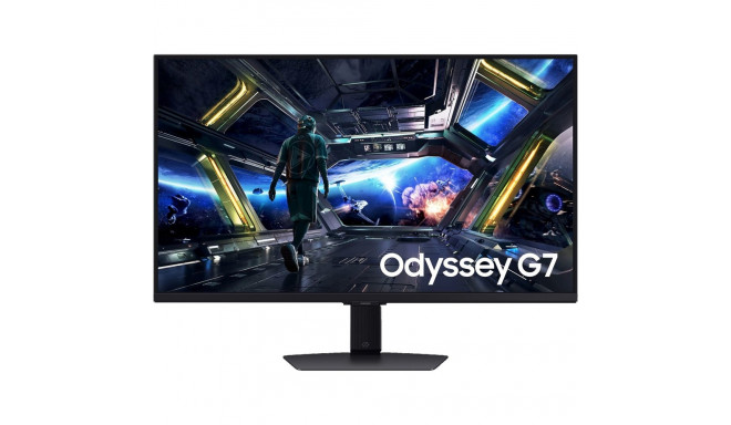 SAMSUNG Odyssey G70D S27DG702EU, gaming monitor - 27 - black, UltraHD/4K, IPS, Samsung TV Plus, Gami
