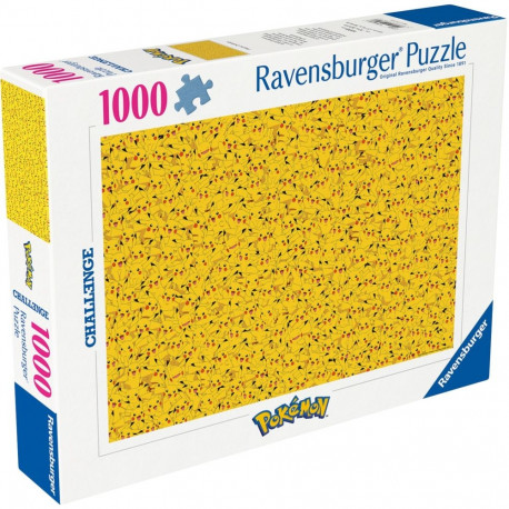 Puzzle Pikachu Challenge (1000 Teile)