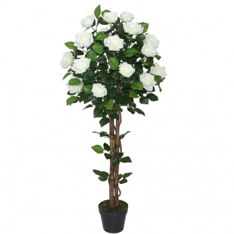 Artificial tree WIND ROSE H120cm, white