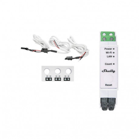 Shelly Pro 3EM-3CT63 WIFI 1/3-way power consumption meter