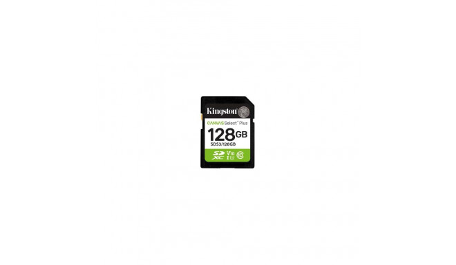 Kingston Technology 128GB SDXC Canvas Select Plus Gen3 150MB/s C10 UHS-I U1 V10