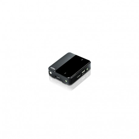 ATEN 2-Port USB 4K DisplayPort 1.2 KVM Switch (KVM cables included)