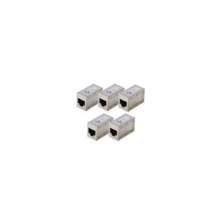 Digitus CAT 6, modular couplers, shielded - 5 pieces