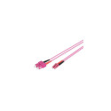 Digitus Fiber Optic Multimode Patch Cord, OM4, LC / SC