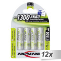 Ansmann aku maxE NiMH Mignon AA 1300mAh 12x4tk