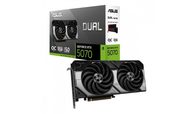 Graphics card GeForce RTX 5070 DUAL 12GB GDDR7 192BIT HDMI/3DP