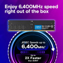 Memory DDR5 32GB/6400 CL52 CUDIMM