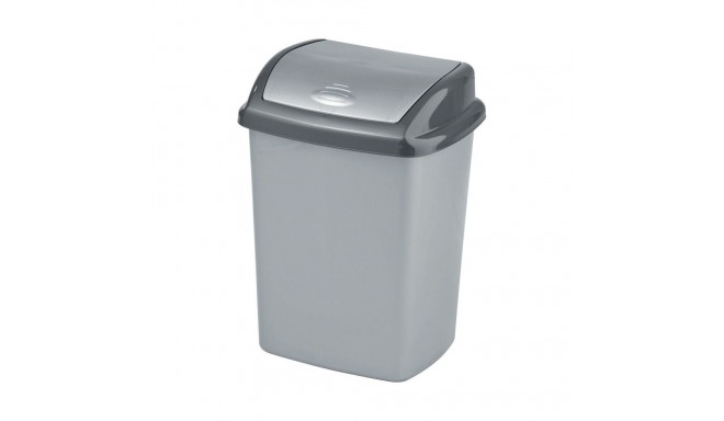 Curver Waste bin Dominik 25L silver 0805322877