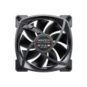 Montech RX140 PWM arvutikorpuse ventilaator 14 cm must 1 tk