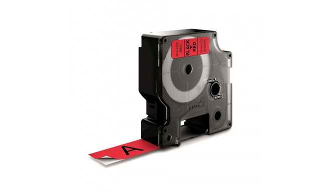 DYMO D1 Standard – must punasel – 19mm