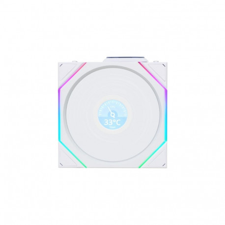 120mm Fan ARGB TL Wireless LCD white