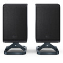 Sharp HT-SPR52021(BK) Q Soundbar 2.0.2 Wireless Rear Surround Speakers, Black |
