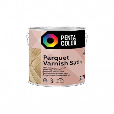 SEMI-MATTE ACRYLIC LAQUER PARQUET 2,7