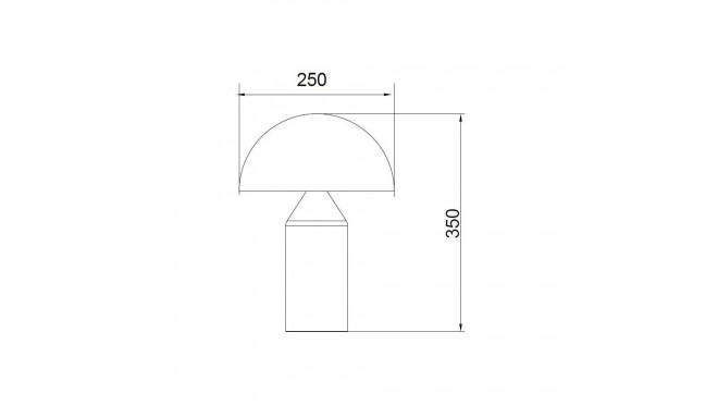 AURAS laualamp E27, must