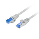 PATCHCORD CAT.6A S/FTP LSZH CCA 2M GREY FLUKE PASSED LANBERG