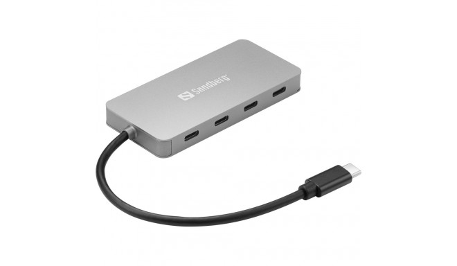 Sandberg 136-41 USB-C to 4 x USB-C Hub