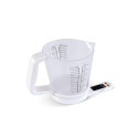 Kitchen scale with measuring cup
