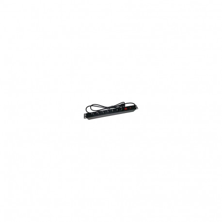 Alantec PZ071U toitepikendus 1,8 m 7 AC pesa sisetingimustesse must