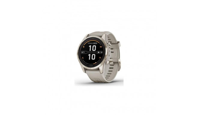 Garmin fēnix 7S Pro 3.05 cm (1.2&quot;) MIP 42 mm Digital 240 x 240 pixels Touchscreen Gold, Lig