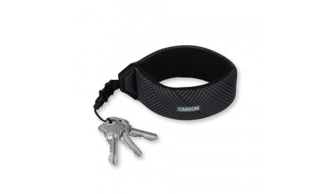 Carson floating wrist strap graphite