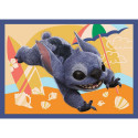 TREFL DISNEY STITCH Puslede komplekt Hawaii puhkus, 4 tk