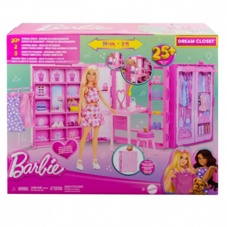 Doll Barbie Dream Closet 3.0 + Doll set