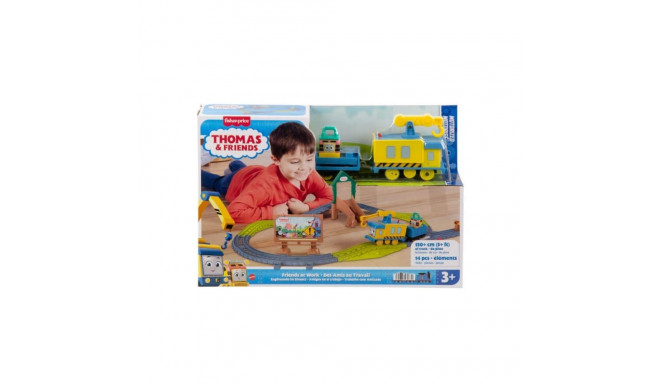 Zestaw z lokomotywą z napędem Tomek i Przyjaciele Friends at Work