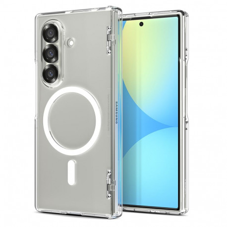 Kaitseümbris Ultra Hybrid Pro (MagFit), Samsung Galaxy Z Fold7, läbipaistev, Qi2/MagSafe toega, Spig