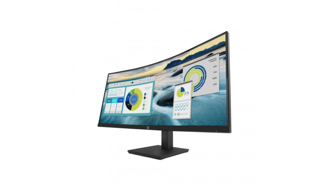 HP P34hc G4 34-tolline WQHD USB-C kumer 1xHDMI 1xDP 4xUSB 3.1