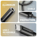 Axagon ADA-HC audio-kaabel 0.1 m 3.5mm USB Type-C must