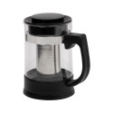 Resto Kitchenware 90512 teekann üksik teekann 950 ml must, läbipaistev