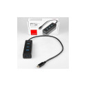 Axagon HUE-S2C liidesehub USB 3.2 Gen 1 (3.1 Gen 1) Type-A 5000 Mbit/s must