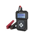 Qoltec Digital Battery Tester with LCD | Polish Menu | 12V | AGM | GEL | STD | 30-220AH