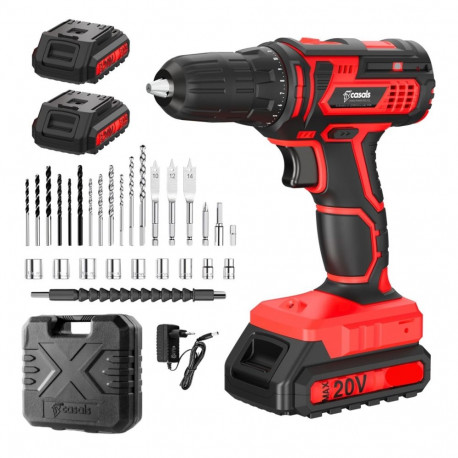 CASALS CID2051BCA 20V cordless hammer drill/driver