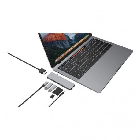 HYPER | Drive USB-C 7-in-1 Laptop Form-Fit Hub